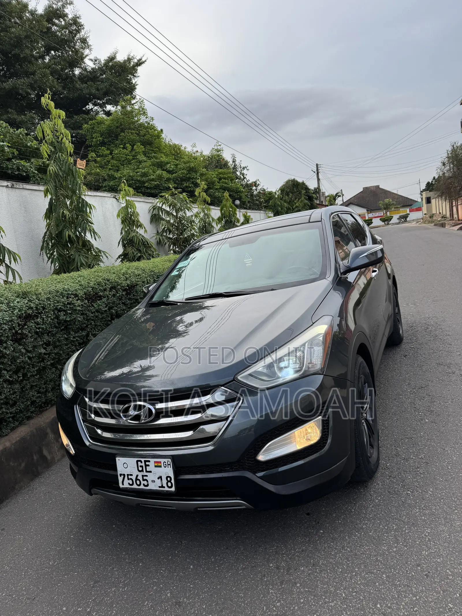 Hyundai Santa Fe 2013 Green