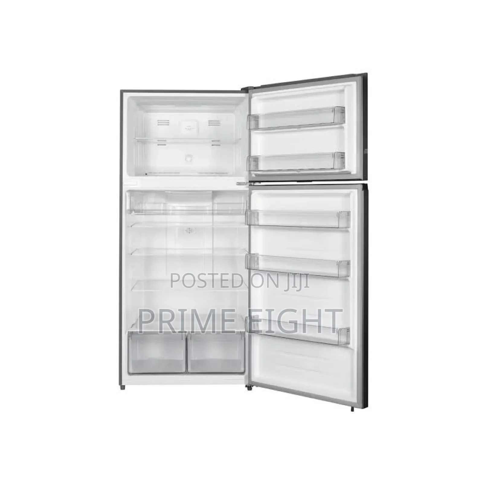 TCL 635L Two-Door Stainless Steel Refrigerator (P826TMG)