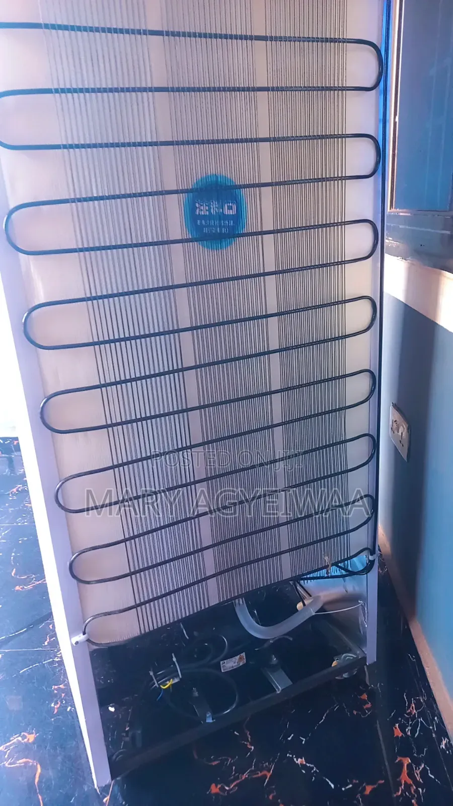 388L Cooling & Frost Free Single Glass Door Display Fridge