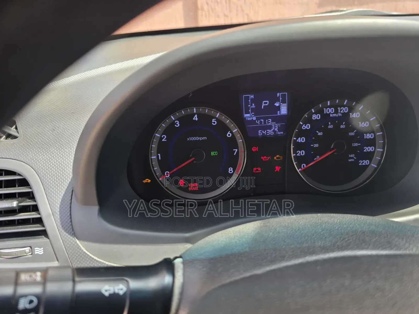 Hyundai Accent SE Sedan 2016 Black