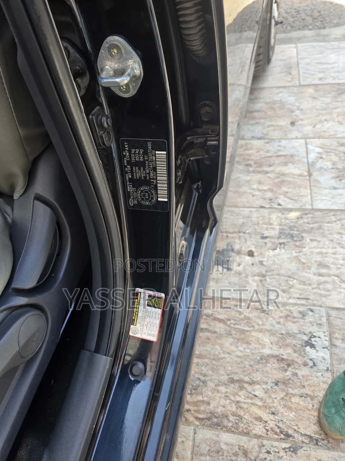 Hyundai Accent SE Sedan 2016 Black