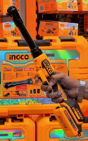 65Nm Square Drive Cordless Ratchet Wrench With Free Sockets-Cdrli20652