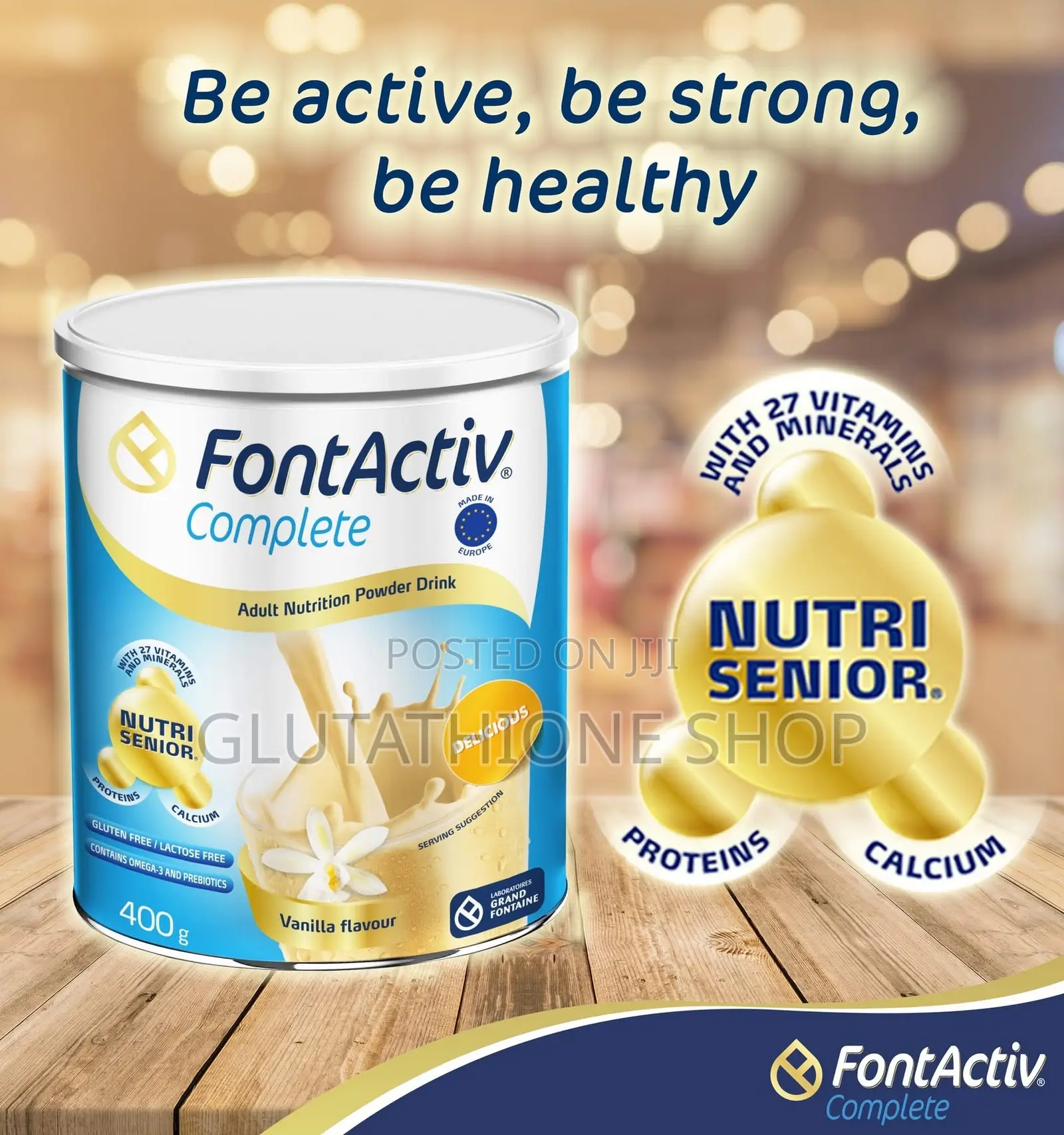 FontActiv Complete: A High-Energy, High-Protein Powdered Milk