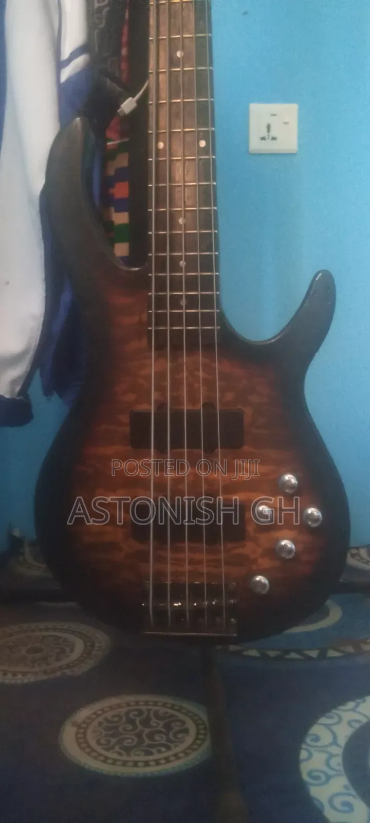 Well Sounded 5 String Bass Guitar