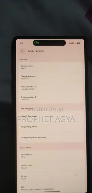 Google Pixel 6 128 GB Blue