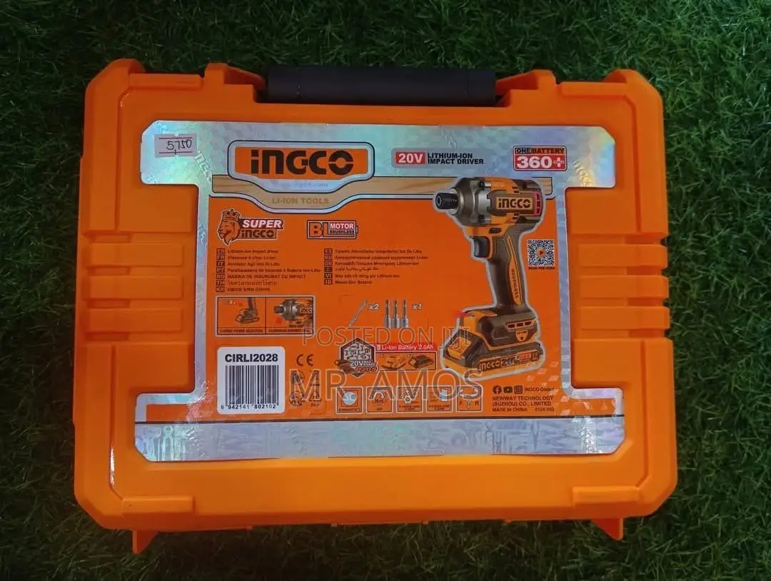 285nm Cordless Impact Screw Driver With Free Screw Bits - Cirli2028