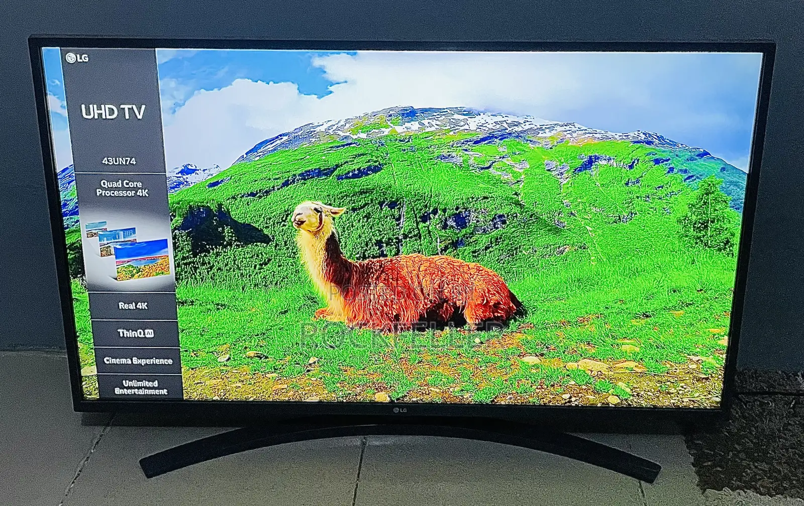 UK Used LG webOS ThinQ AI 4K UHD HDR Smart Satellite 43inches