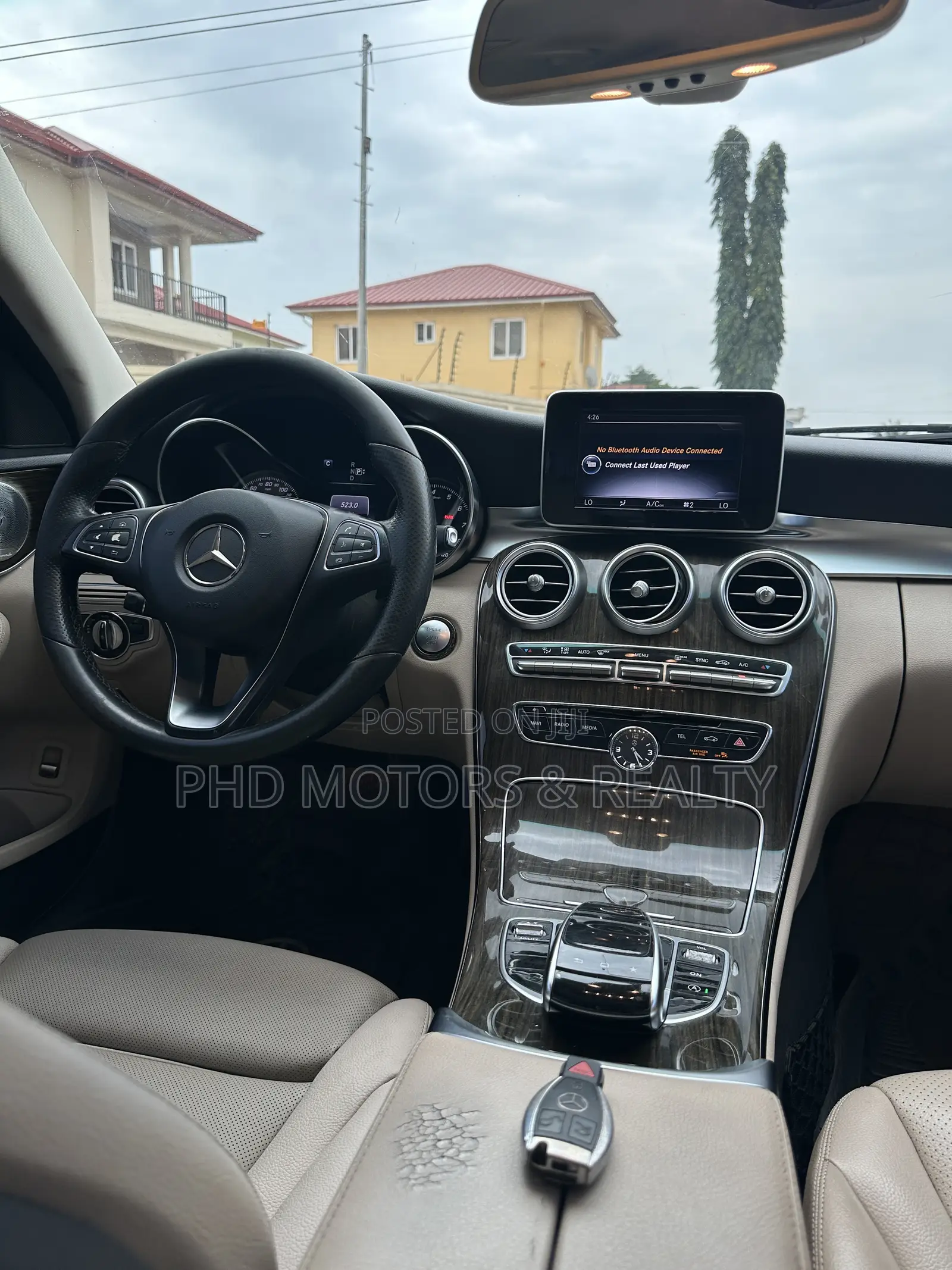 Mercedes-Benz C300 Luxury 4Matic Sedan AWD (2.0L 4cyl 7A) 2016 White
