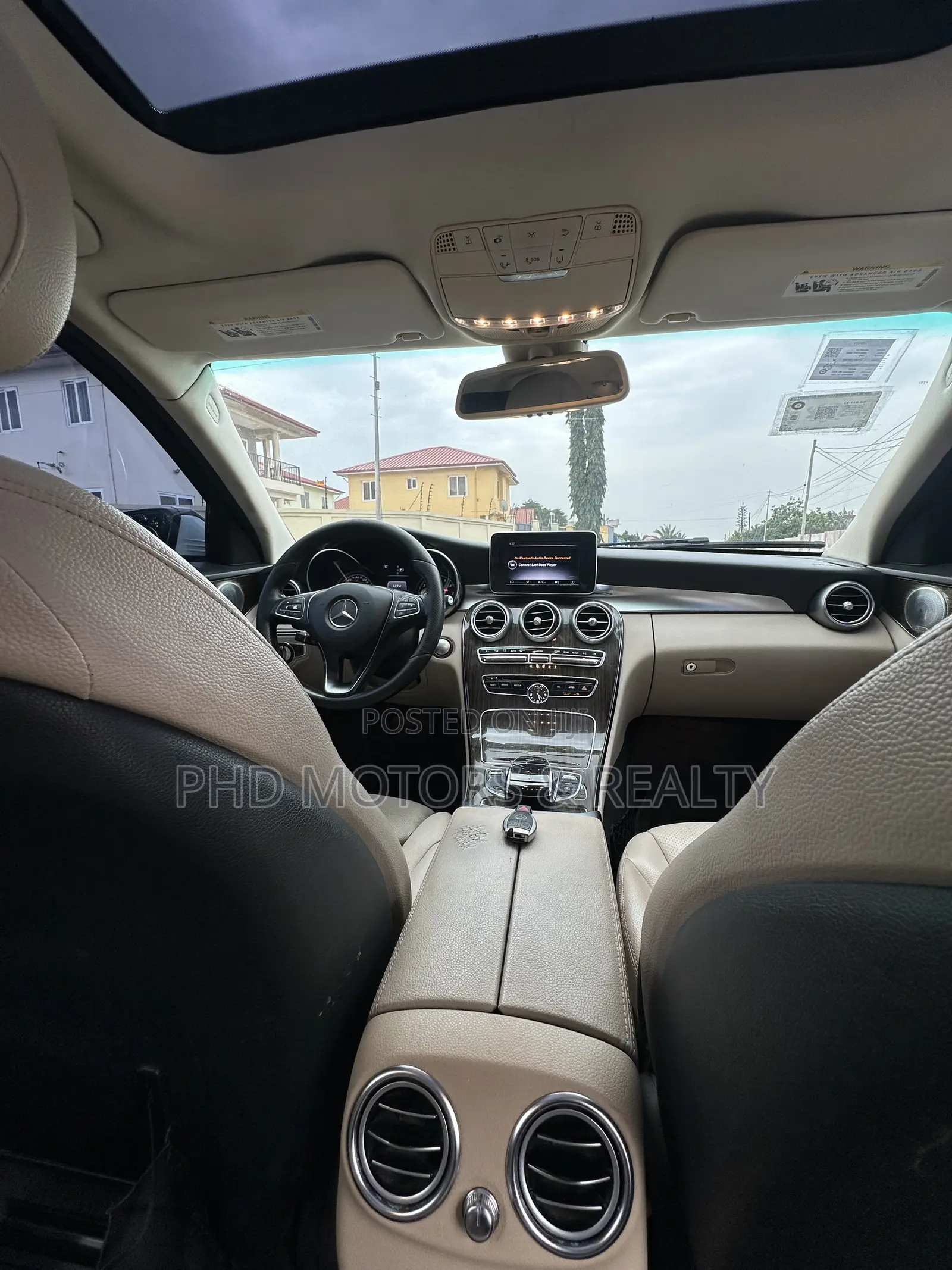 Mercedes-Benz C300 Luxury 4Matic Sedan AWD (2.0L 4cyl 7A) 2016 White