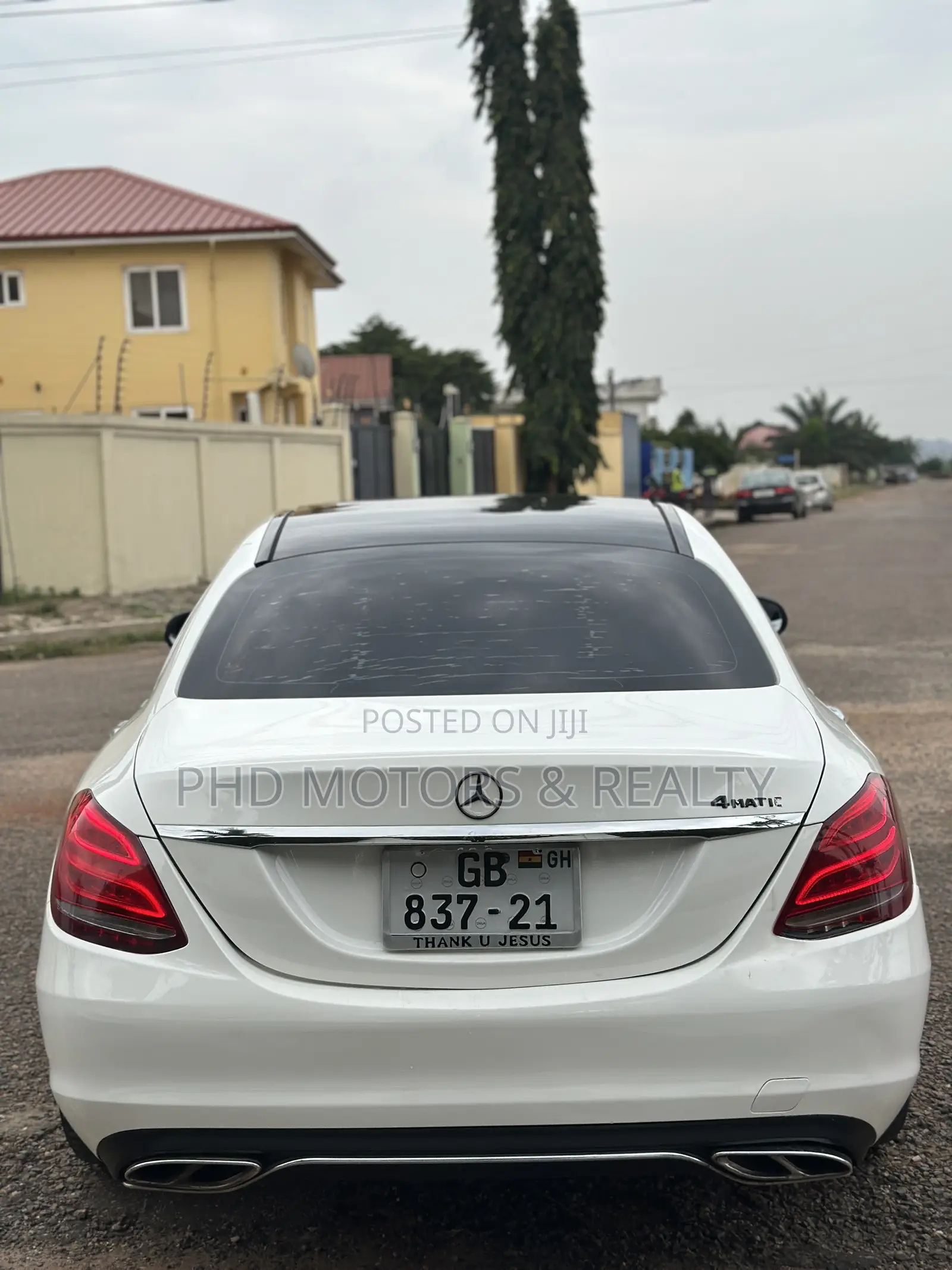 Mercedes-Benz C300 Luxury 4Matic Sedan AWD (2.0L 4cyl 7A) 2016 White