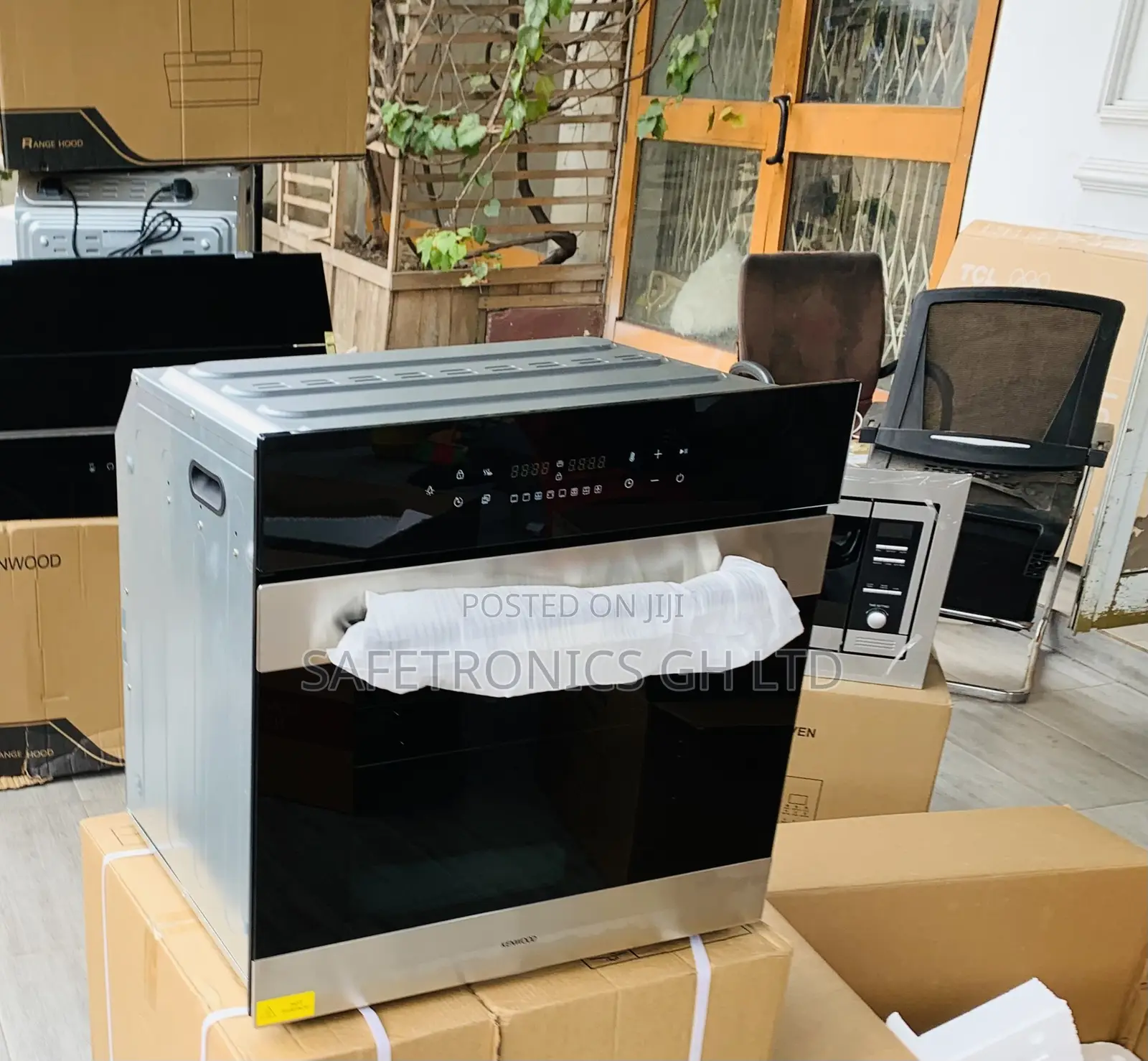 Try Good < Inbuilt Kenwood Black Microwave