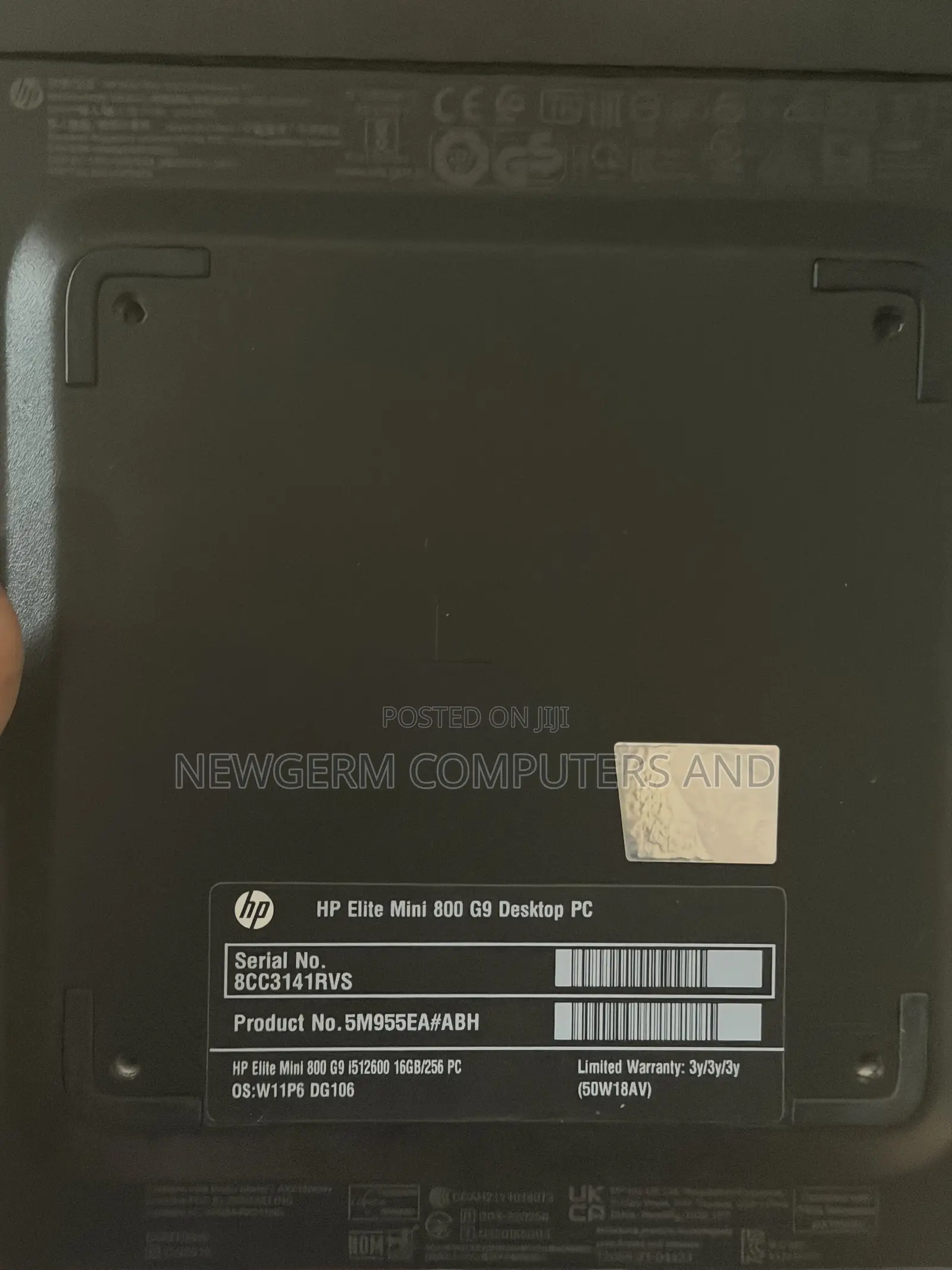 Desktop Computer HP Elite Mini 600 G9 16GB Intel Core i5 SSD 256GB