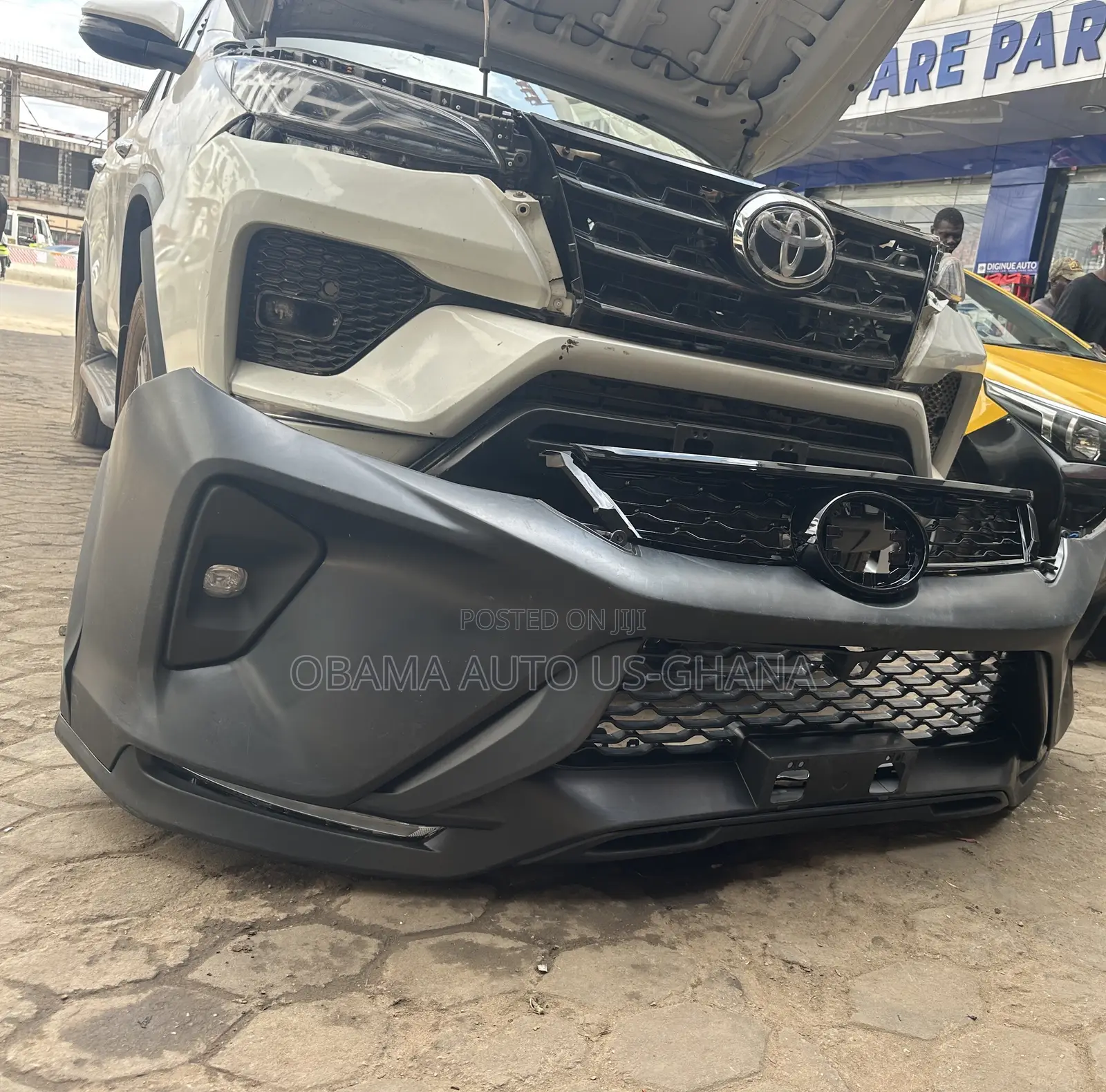 Toyota Fortuner 2021 2022 2023 2024 Sports Spec Upgraded Front Bumper