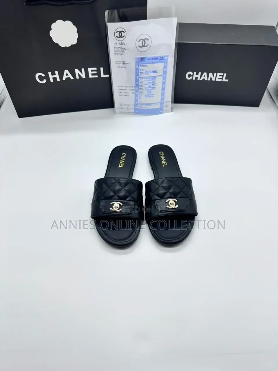 High Quality Designer Slippers in Box