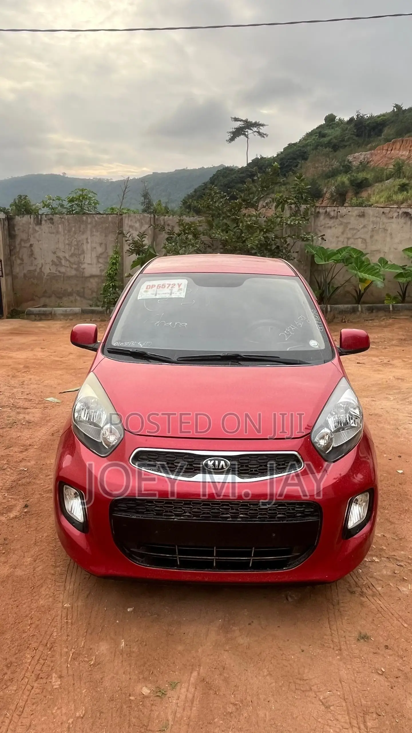 Kia Morning 2016 Red