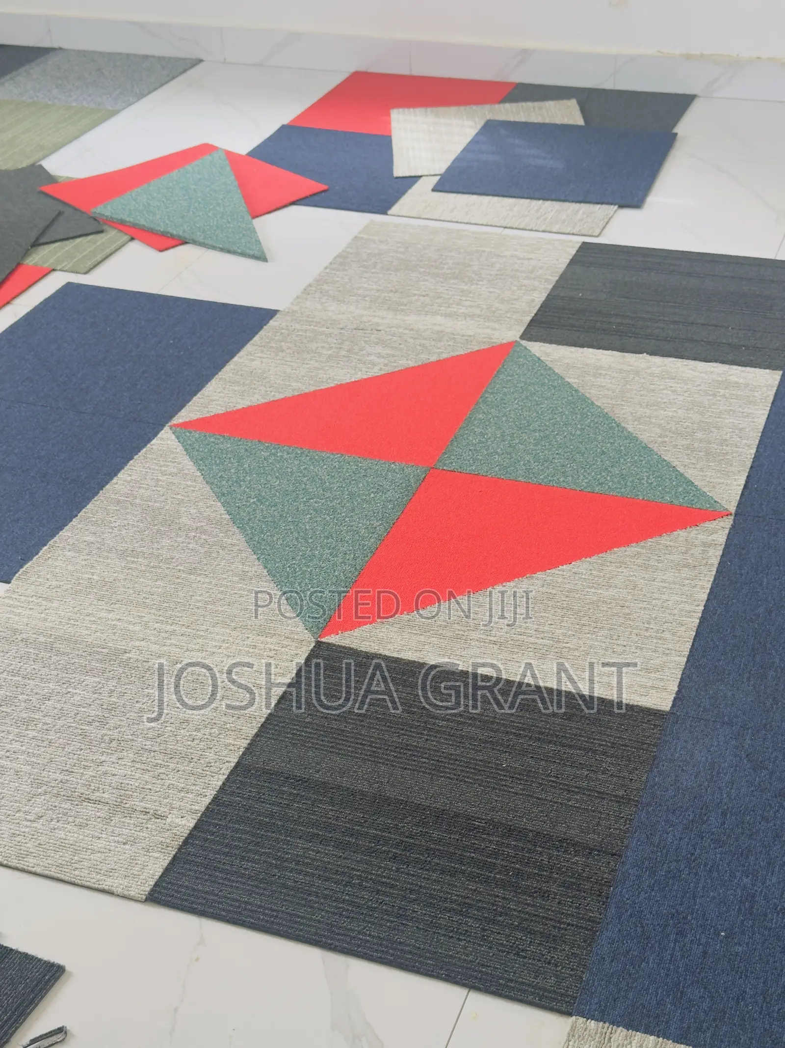 Woolen Carpet Tiles