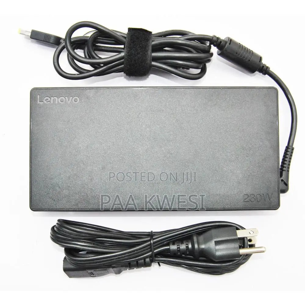 Original Lenovo 230W 20V Slim Tip Charger.