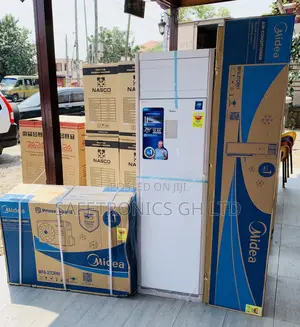 Order Anti Rust ] Floor Standing Midea 3.0 Horsepower White AC
