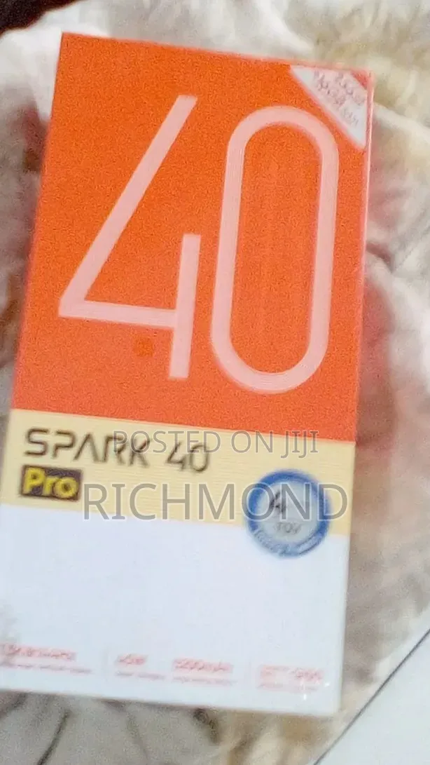 New Tecno Spark 40 Pro 256 GB Gray