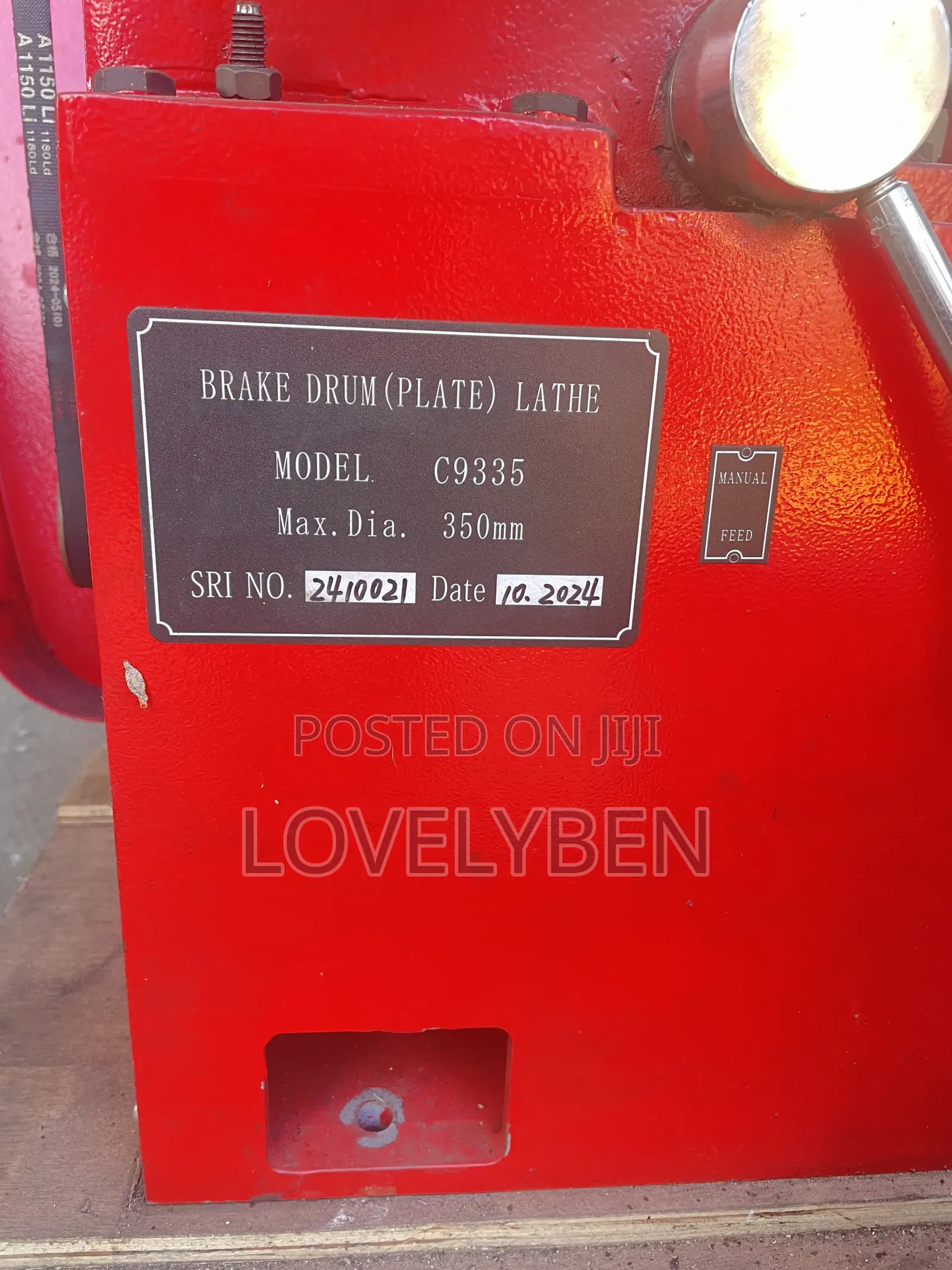 Brake Drum or Plate Lathe