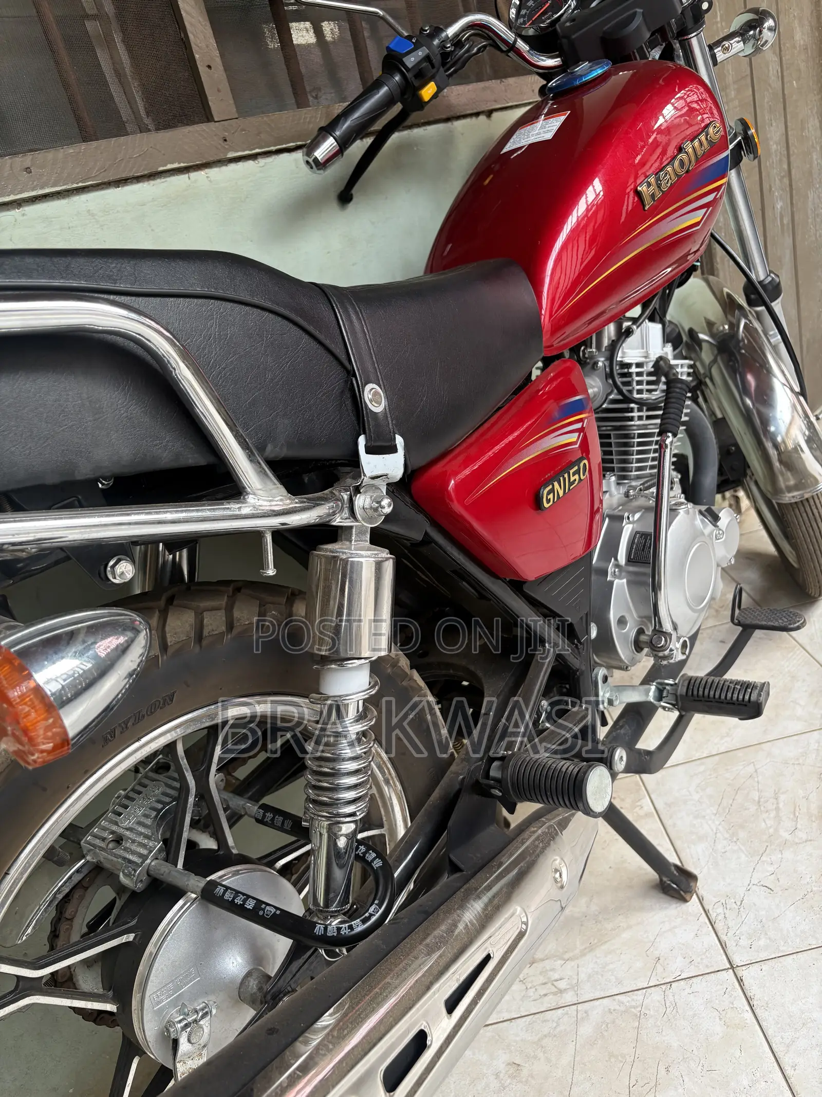 New Haojue HJ150-8 2026 Red