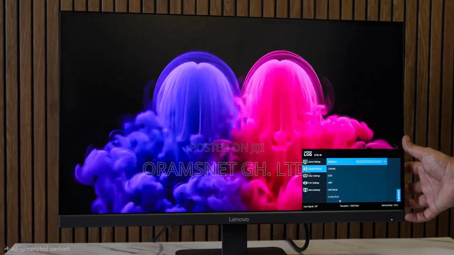 27-Inch 2k Lenovo Monitor