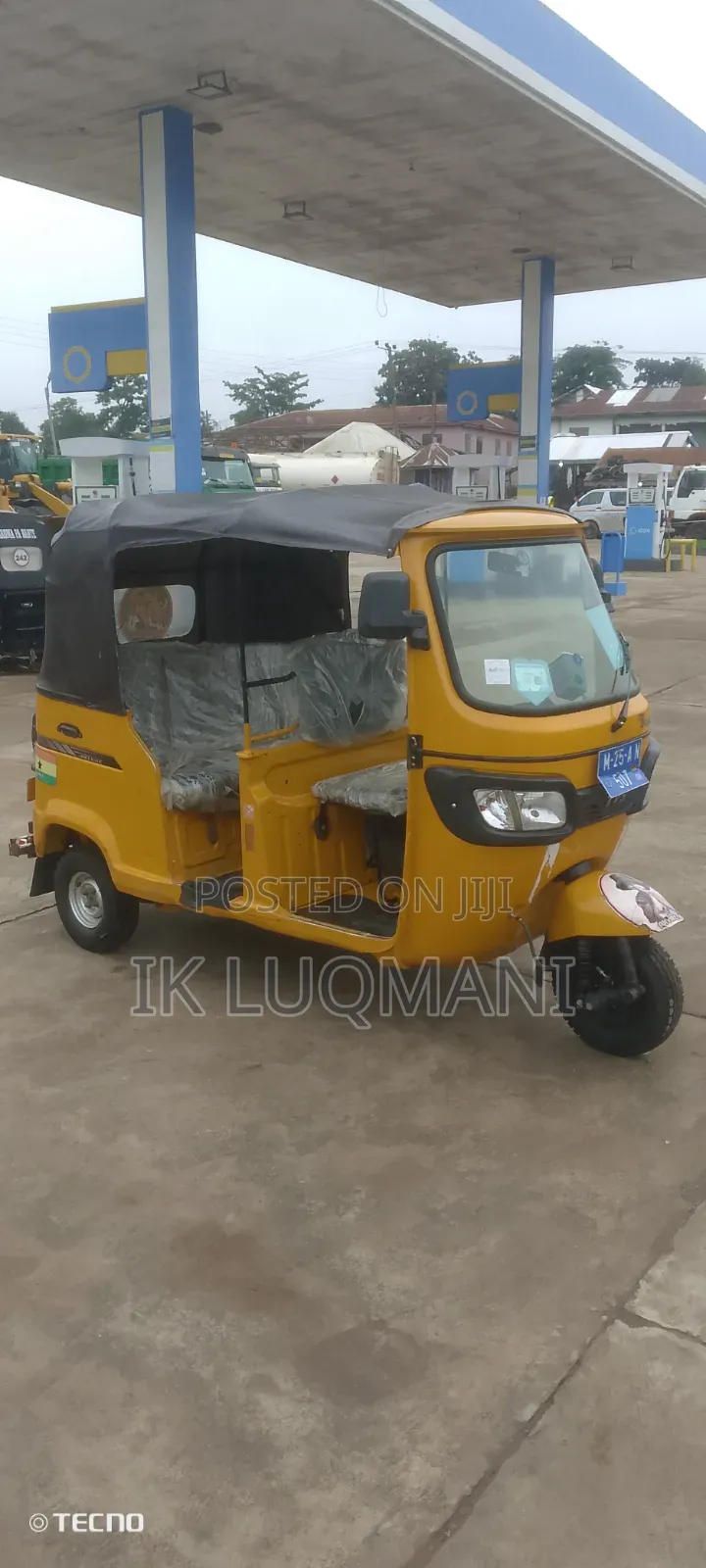 TVS King Deluxe Plus iTouch Start 2025 Yellow