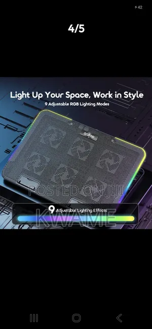 Dual USB Ports Laptop Cooler