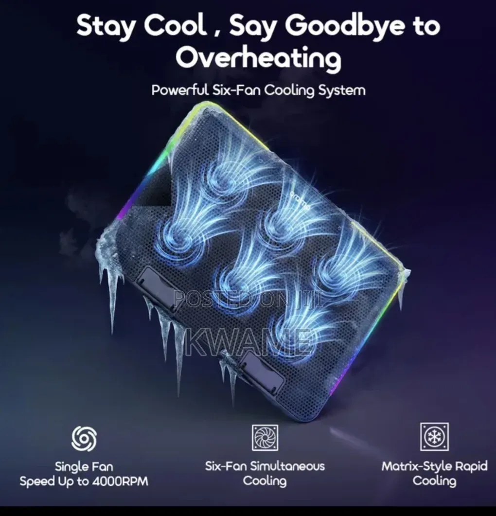 Dual USB Ports Laptop Cooler