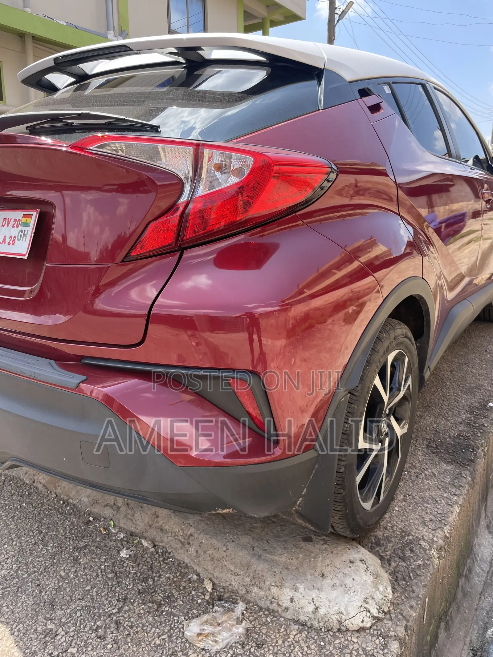 Toyota C-HR XLE Prermium FWD (2.0L 4cyl 2AM) 2018 Red