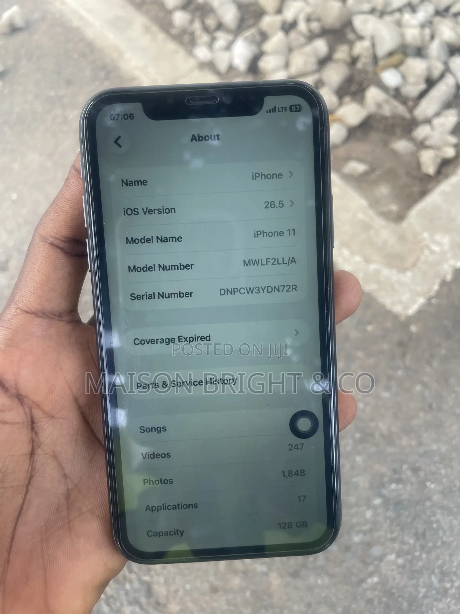 Apple iPhone 11 128 GB Black
