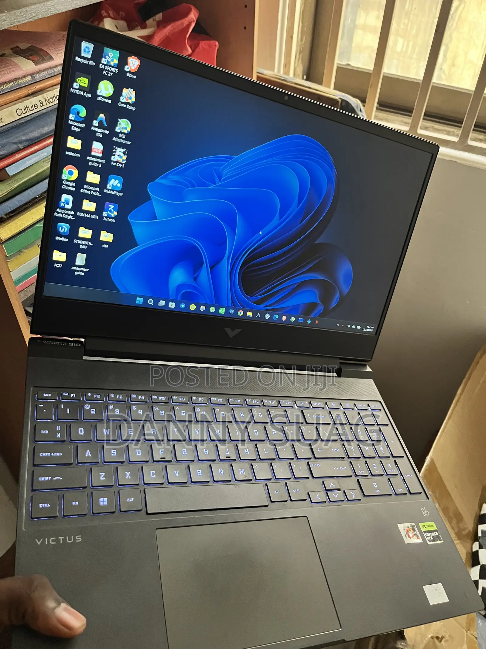 Laptop HP Victus 15 16GB AMD Ryzen 5 SSD 1T
