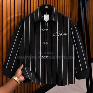 Men's Luxury Striped Shirt