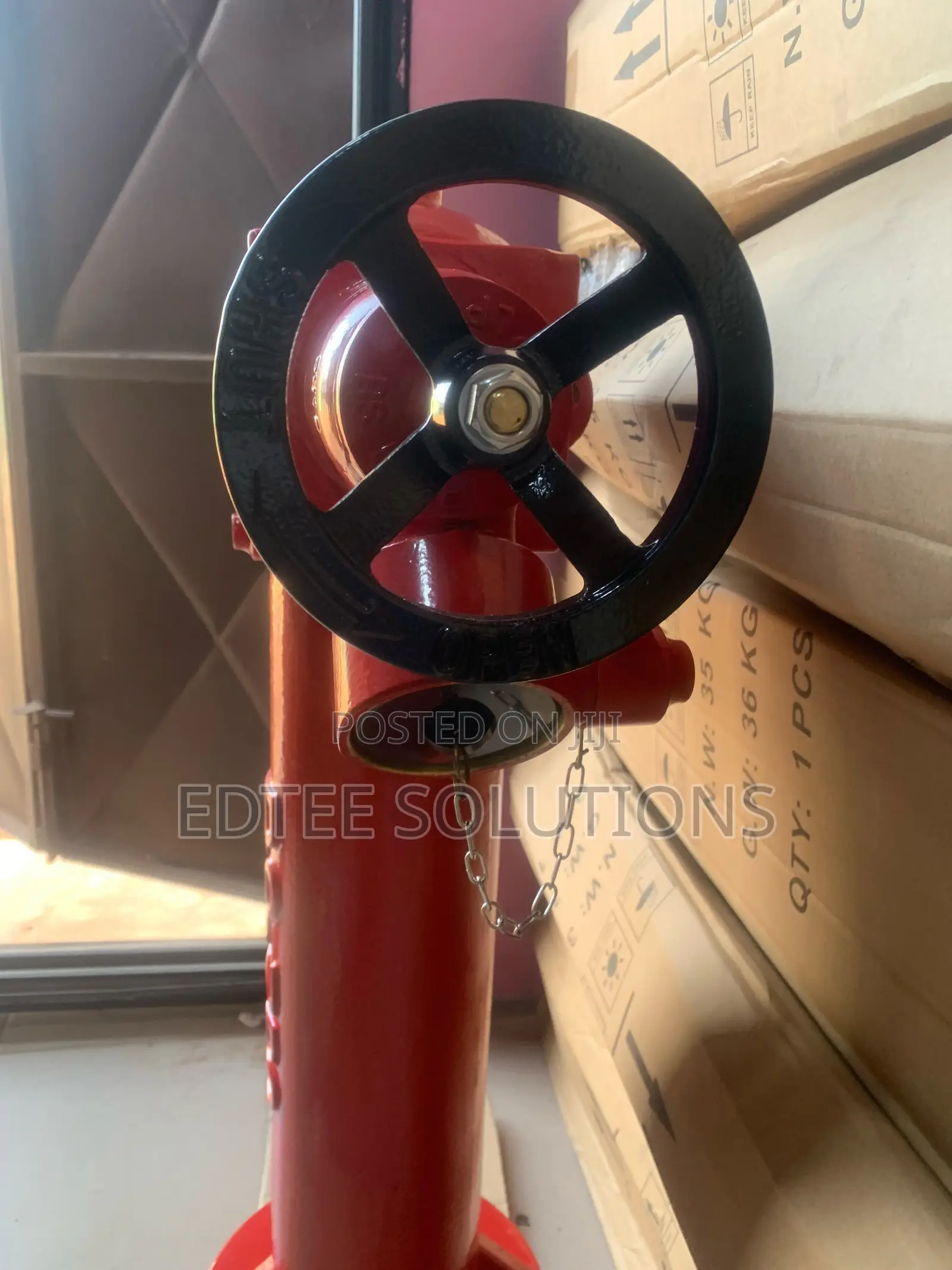 4” British Standard BS-750 2 Way(2.5”) Pillar Hydrant LPCB Approved