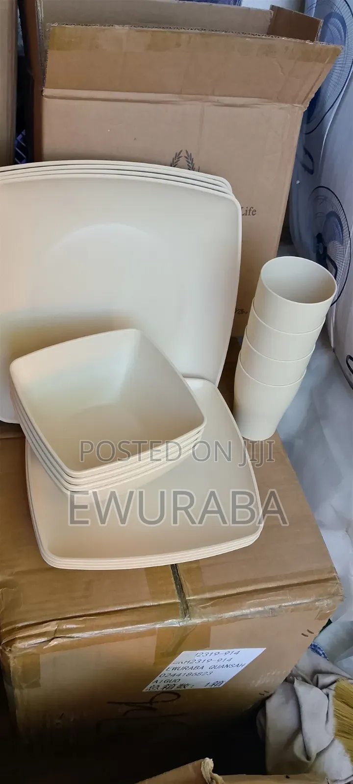 16pcs WHEAT STRAW Dinner Set
