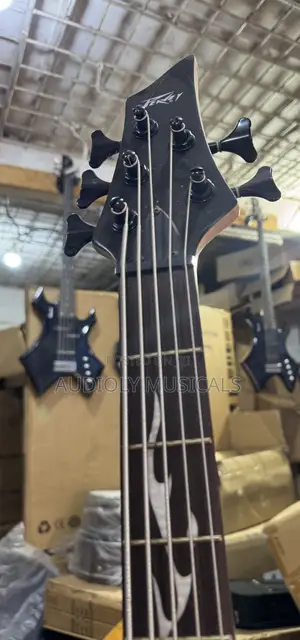 Black Peavey Passive Bass Guitar