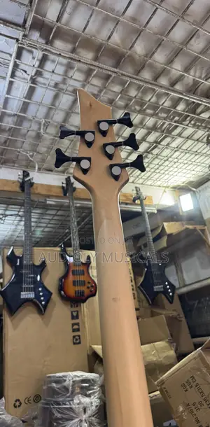 Black Peavey Passive Bass Guitar