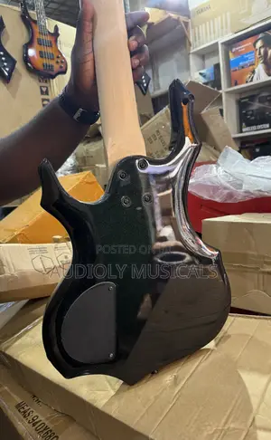 Black Peavey Passive Bass Guitar
