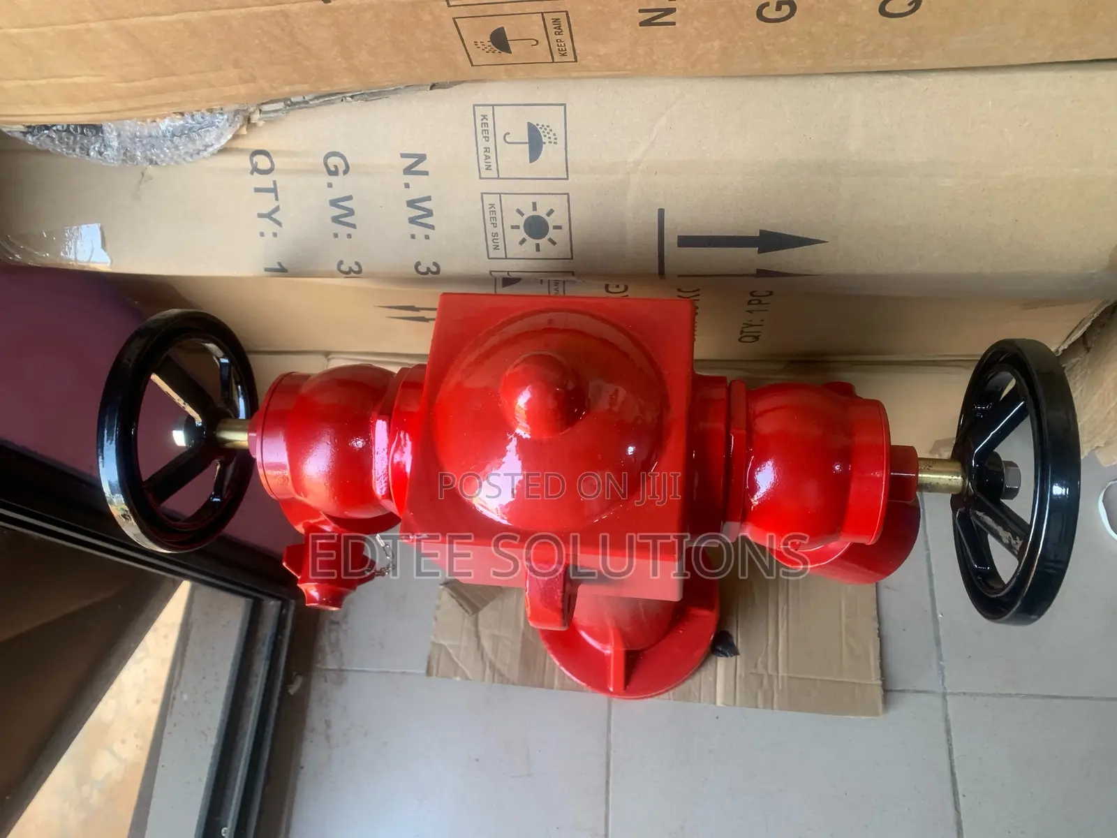 4” British Standard BS-750 2 Way(2.5”) Pillar Hydrant LPCB Approved