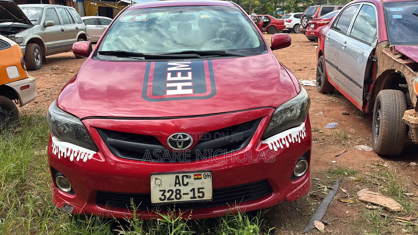 Toyota Corolla 2010 Red