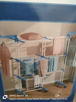 DOUBLE Expandable Foldable Clothes Dryer Rack