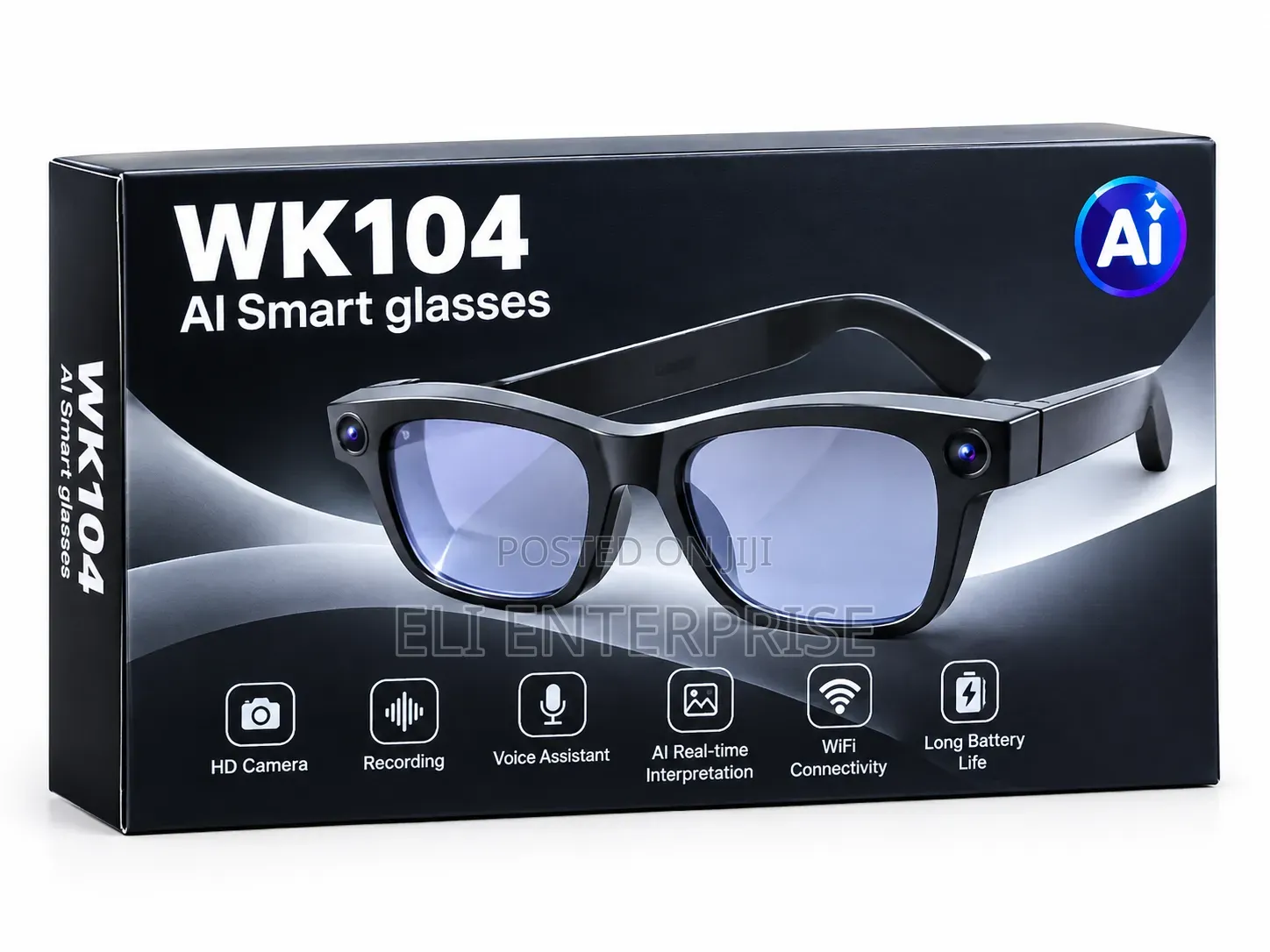 WK104 AI Smart Glasses