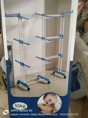 DOUBLE Expandable Foldable Clothes Dryer Rack