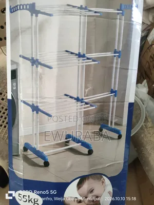 DOUBLE Expandable Foldable Clothes Dryer Rack