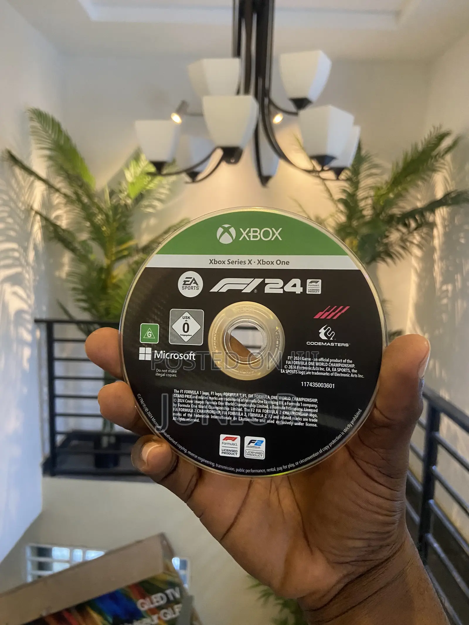 Xbox One Pre Owned Cd FORMULAR 1 24
