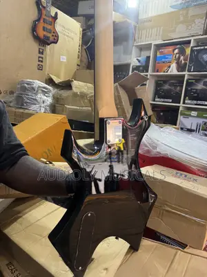 Black Ibanez Passive Guitar