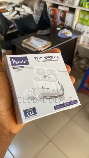 Fsudz E24 True Wireless Earphone - High Tone Quality, Noise Reduction