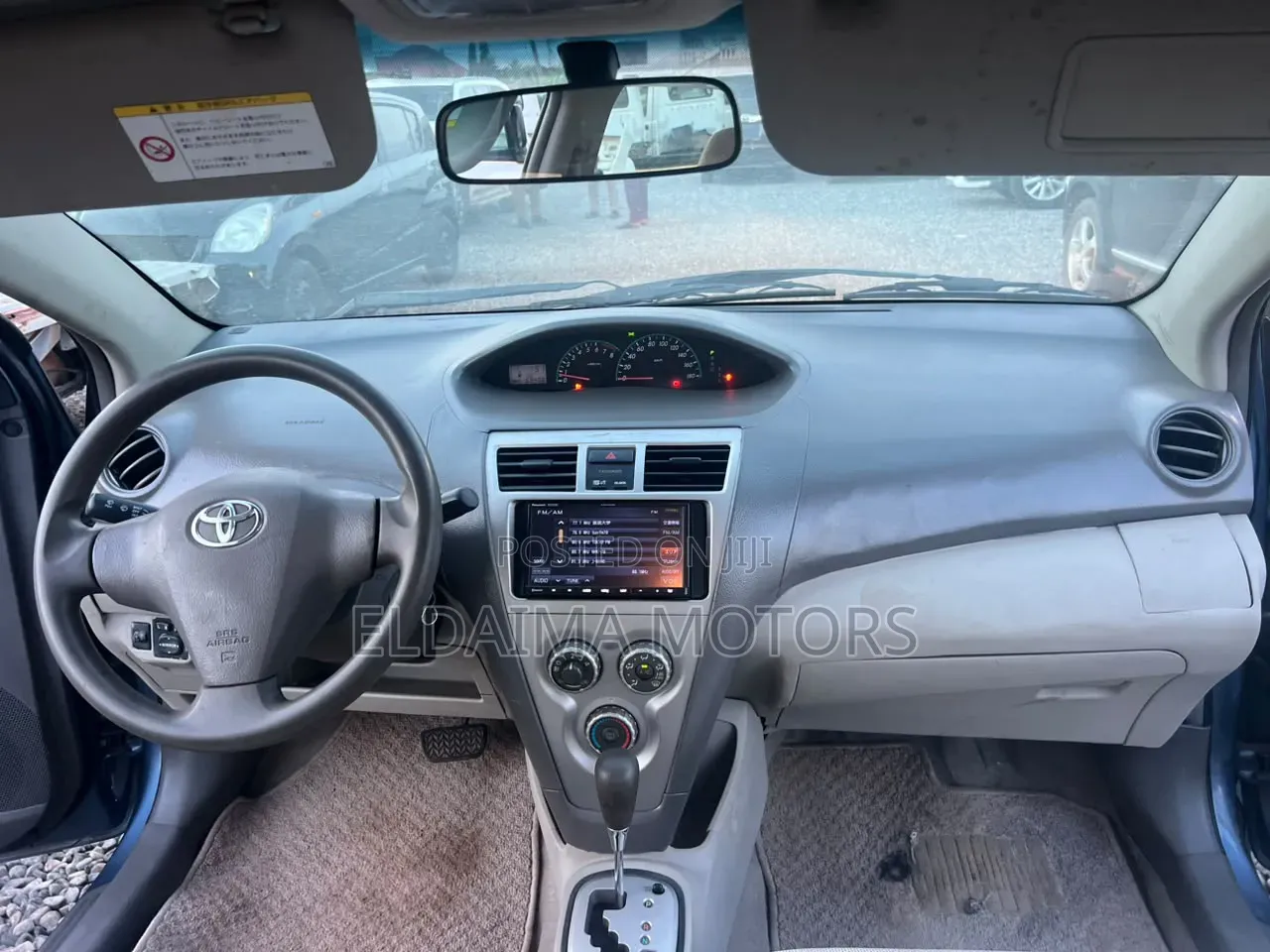 Toyota Belta 2012 Blue