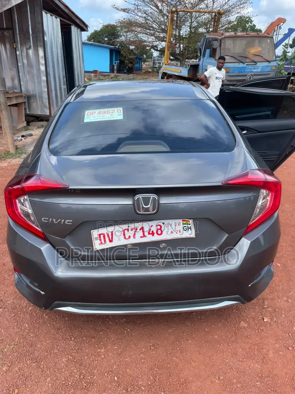 Honda Civic Sport Sedan 2019 Gray