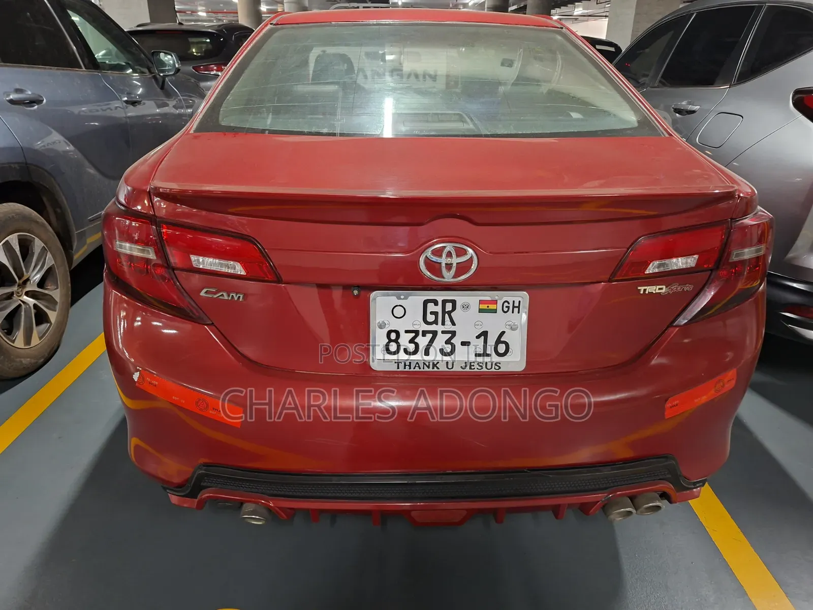 Toyota Camry L 4dr Sedan (2.5L 4cyl 6A) 2012 Red